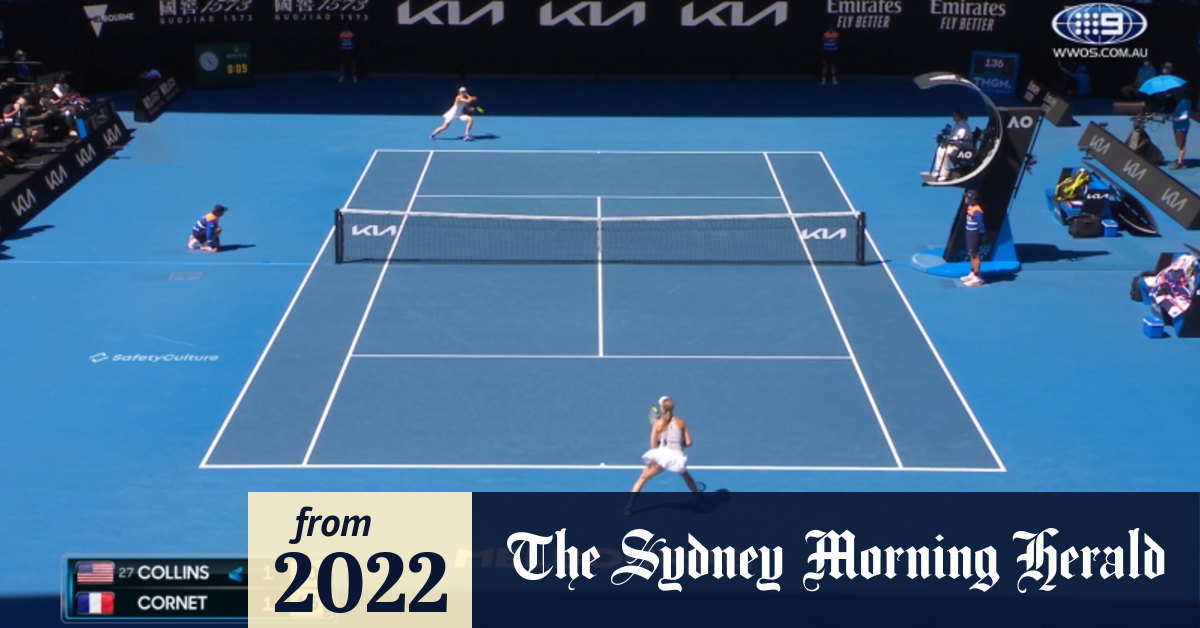 Video Danielle Collins vs Alizé Australian Open 2022 Quarter